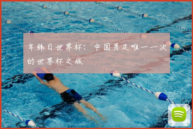 年韩日世界杯：中国男足唯一一次的世界杯之旅